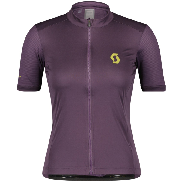 Scott SCO Shirt W's Endurance 10 s/sl XL Dark Purple/mud Green