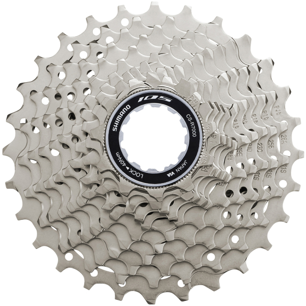 Shimano Shim cass 11v 11/28 105 CS-R7000 Zilver