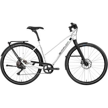 Simplon Spotlight Trekking II Deore-30 Disc Pearlwhite Glossy/Black Matt