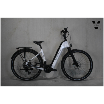 Simplon Chenoa CX Carbon Uni Shimano T10 Inclusief opties Pearlwhite/Black Grossy