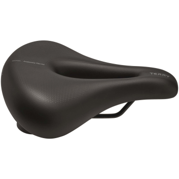 Terry zadel Anatomica Flex gel dames zwart