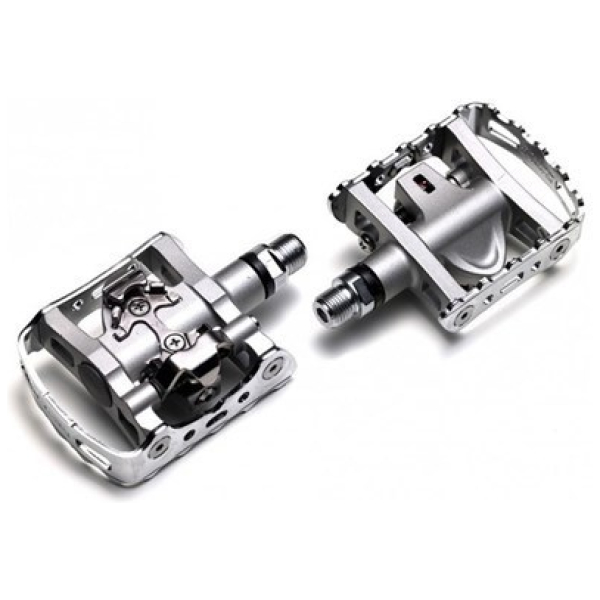 Shimano Shim pedalen SPD PDM324 enk ZILVER
