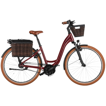 Riese & Muller Swing4 Silent 500Wh Intuvia100 RX Fietsmanden Brodeaux