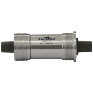 Sunrace trapas 68/127mm BSA alu Zilver/Zwart