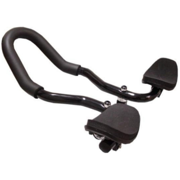 Jd TranzX tri-bar opzetstuur -802 alu zw Zwart