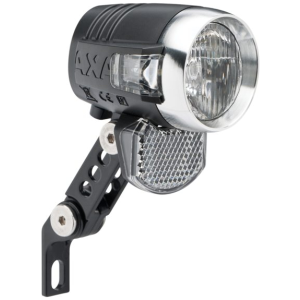 Axa koplamp Blueline E-bike 6v 50 lux Zwart