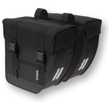 Basil fietstas dubbel Tour BLACK