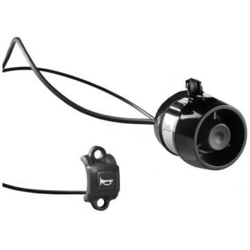 Busch & MÜller B+M hoorn claxon 6-36V incl versele knop Zwart