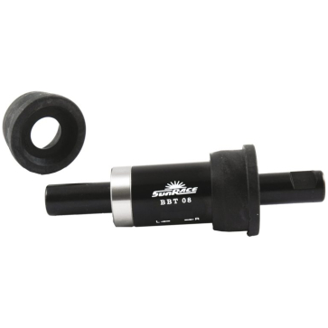 Sunrace trapas 127/38 inslag Zwart