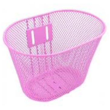 Merkloos Piazza fietsmandje klein Roze