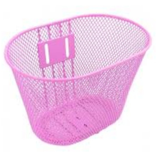 Merkloos Piazza fietsmandje klein Roze
