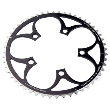Specialites Ta Kettingblad Zephyr (9s/10s) Steek 110 52t Buiten Zwart (shimano/sram