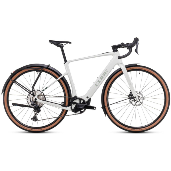 Cube NUROAD HYBRID C:62 RACE FE 400X Desertstone/green RD12