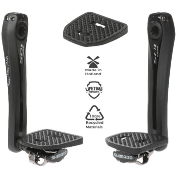 Pedal Plate Set 2.0 MTB Crankbrothers Zwart