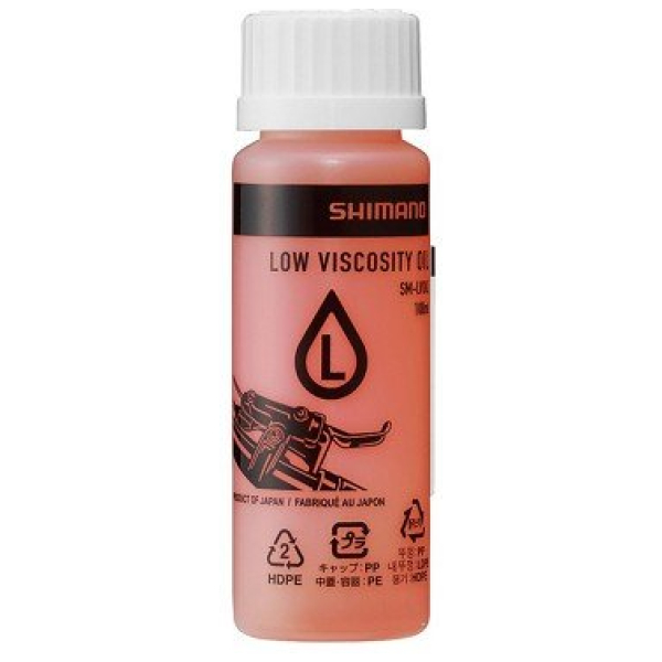 Shimano Schijfrem Olie LowVisc Mineraal Fles 100ml
