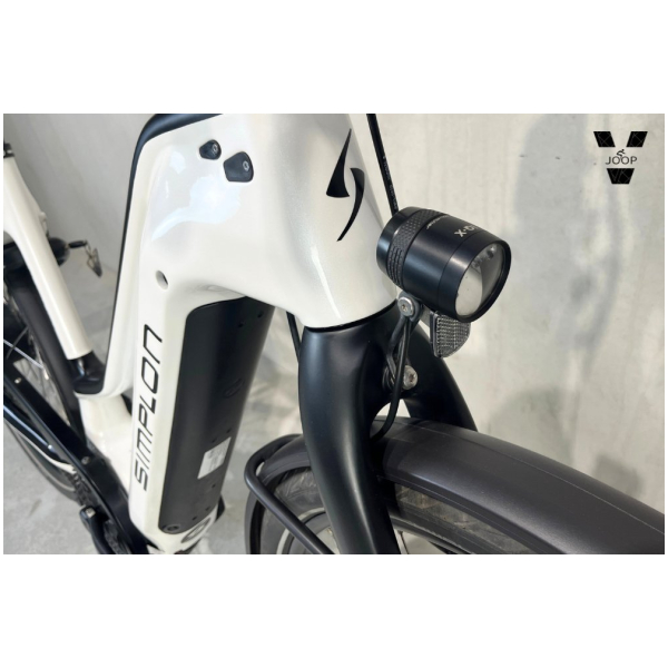 Simplon Chenoa CX Lady Enviolo | Inclusief opties Pearlwhite Glossy/ Black Glossy - Afbeelding 5