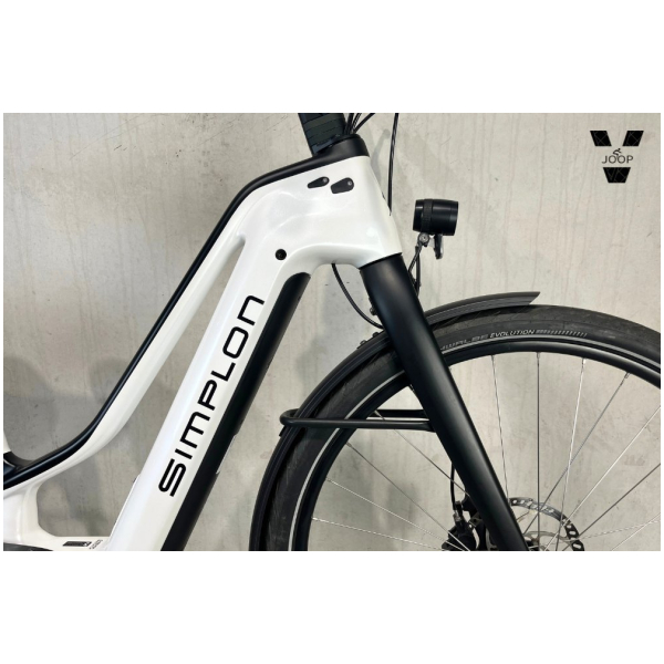 Simplon Chenoa CX Lady Enviolo | Inclusief opties Pearlwhite Glossy/ Black Glossy - Afbeelding 4